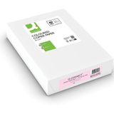 Q-CONNECT gekleurd kopieerpapier, A4, 80g, pak van 500 vel, roze