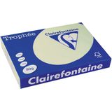 Clairefontaine Trophée Pastel, gekleurd papier, A3, 80 g, 500 vel, lichtgroen