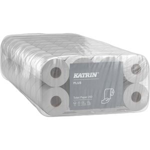 Katrin Plus toiletpapier Soft, 3-laags, 250 vel per rol, pak van 8 rollen