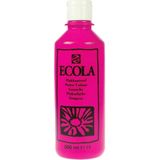 Talens Ecola plakkaatverf flacon van 500 ml, tyrisch roze (magenta)