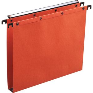 L'Oblique hangmappen voor laden AZO tussenafstand 330 mm (A4), bodem 30 mm, oranje