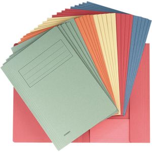 Class'ex dossiermap, ft 23,7 x 34,7 cm (voor ft folio), geassorteerde kleuren, pak van 25 stuks
