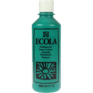 Talens Ecola plakkaatverf flacon van 500 ml, donkergroen