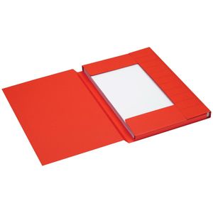 Jalema Secolor dossiermap voor ft folio uit karton, rood, pak van 25 stuks