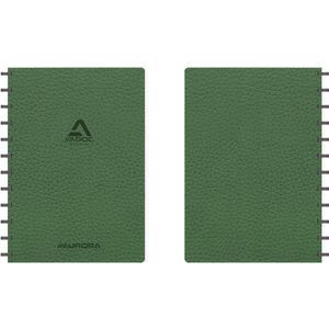 Adoc Business schrift, ft A4, 144 bladzijden, gelijnd, groen