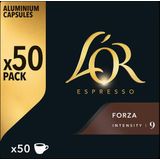 Douwe Egberts - L'Or Intensity - Koffiecapsules - Forza - Pak van 50 Stuks