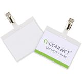 Q-CONNECT badge met clip 90 x 60 mm