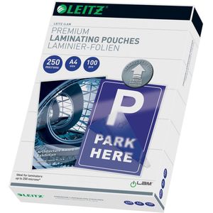 Leitz Ilam lamineerhoes ft A4, 250 micron (2 x 250 micron), pak van 100 stuks