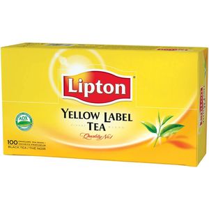 Lipton thee, Yellow Label Tea, pak van 100 zakjes