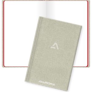 Aurora Copybook ft 10,5 x 16,5 cm, blanco, 192 bladzijden