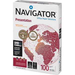 Navigator Presentation presentatiepapier ft A4, 100 g, pak van 500 vel