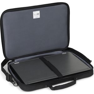 Base XX by Dicota Clamshell laptoptas, voor laptops tot 17,3 inch, zwart