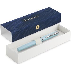 Waterman vulpen Allure, fijne punt, giftbox, pastelblauw