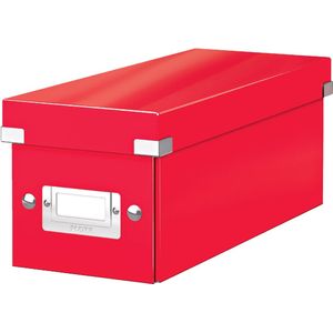 Leitz WOW opbergdoos Click & Store, ft S, rood