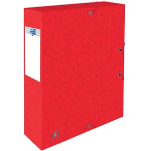 Elba elastobox Oxford Top File  rug van 6 cm, rood