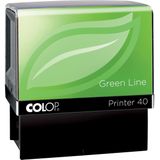 Colop stempel Green Line Printer Printer 40, max. 6 regels, voor Nederland, ft. 23 x 59 mm