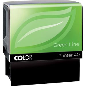 Colop stempel Green Line Printer Printer 40, max. 6 regels, voor Nederland, ft. 23 x 59 mm