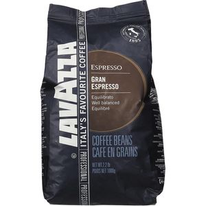 Lavazza koffiebonen grand espresso, zak van 1 kg