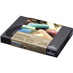 Rembrandt softpastels, starterset met 15 halve pastels