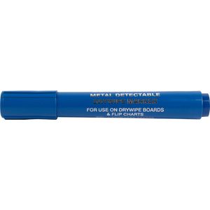 BST detecteerbare whiteboardmarker voedingsindustrie blauw doos van 10 stuks