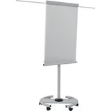 Bi-Office mobiel flipchart grijs