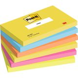 Post-it Notes Vitaliteit, ft 76 x 127 mm, pak van 6 blokken