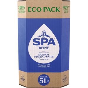 Spa Reine, niet-bruisend, eco pack van 5 l