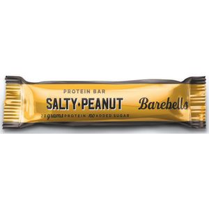 Barebells snack Salty Peanut, reep van 55 g, pak van 12 stuks