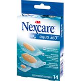 3M - Nexcare Aqua 360° - Pleisters - 14 Stuks - Waterproof