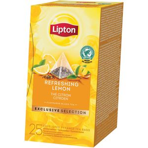 Lipton thee, Citroen, Exclusive Selection, doos van 25 zakjes