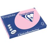 Clairefontaine Trophée Pastel, gekleurd papier, A3, 120 g, 250 vel, roze
