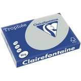 Clairefontaine Trophée Pastel, gekleurd papier, A3, 80 g, 500 vel, lichtgrijs