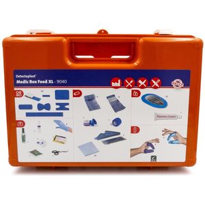 Detectaplast EHBO-koffer Medic Box Food XL, HACCP inhoud tot 30 personen