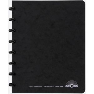 Atoma meetingbook, ft A5, zwart, gelijnd