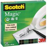 Scotch plakband Magic  Tape ft 25 mm x 66 m