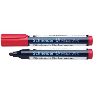 Schneider whiteboard  flipchart marker Maxx 293 rood
