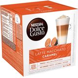 Nescafé Dolce Gusto koffiecapsules, Latte Macchiato Caramel, pak van 16 stuks