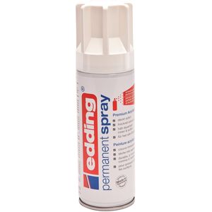 Edding Permanent Spray 5200, 200 ml, verkeerswit mat