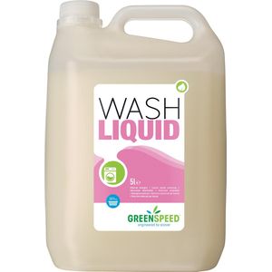 Greenspeed vloeibaar wasmiddel Wash Liquid, 71 wasbeurten, flacon van 5 liter