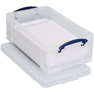 Really Useful Box opbergdoos 12 liter, transparant