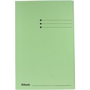Esselte dossiermap groen, ft folio