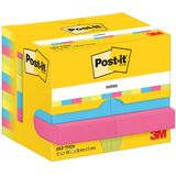 Post-It Notes Vitality, 100 vel, ft 38 x 51 mm, pak van 12 blokken