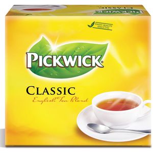 Pickwick thee, English Tea Blend, pak van 100 stuks, 2 g per zakje