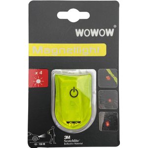 Wowow Magnetlight lampje, 4 rode leds, met magneetsluiting, met batterij