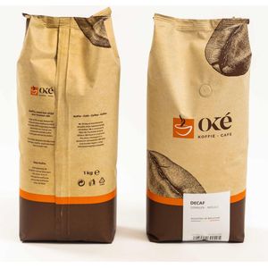 Oké koffie, gemalen, zak van 1 kg, Deca