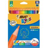 Bic Kids kleurpotlood Ecolutions Evolution, doos van 18 stuks