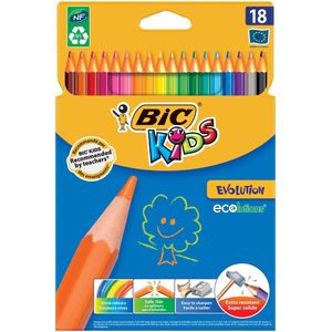 Bic Kids kleurpotlood Ecolutions Evolution, doos van 18 stuks