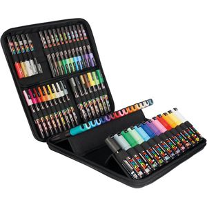 Posca paintmarker in luxe koffer, 60 stuks, assorti