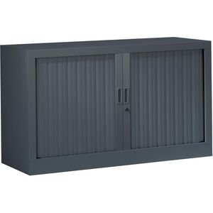 Roldeurkast, ft 69,5 x 120 x 43 cm, antraciet