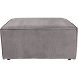 ZUIVER Element Sofa James Hocker Rib Grey